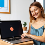 **Image:** A freelancer working comfortably at a modern desk, surrounded by plants and with a laptop displaying charts showing growing income.  **Prompt:**  "Freelancer pracuje z uśmiechem w nowoczesnym biurze, rosnące wykresy dochodów na laptopie, rośliny, symbol stabilnego i satysfakcjonującego życia zawodowego, ciepłe kolory." (Freelancer working with a smile in a modern office, growing income charts on a laptop, plants, symbol of a stable and satisfying work life, warm colors.)